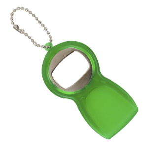 Porte-Clés Publicitaire Décapsuleur Raclette glace vert