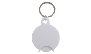 PORTE-CLÉS CADDIE DESIGN ROND Blanc