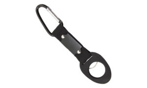 Porte-clés Mousqueton Porte-bouteille Noir