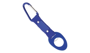 Porte-clés Mousqueton Porte-bouteille Bleu