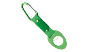 Porte-clés Mousqueton Porte-bouteille Vert