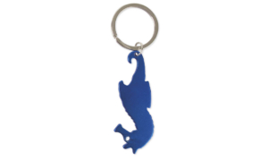 Porte-clés Aluminium Publicitaire Hippocampe Bleu