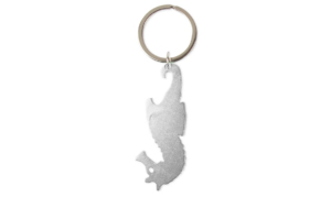 Porte-clés Aluminium Publicitaire Hippocampe Silver