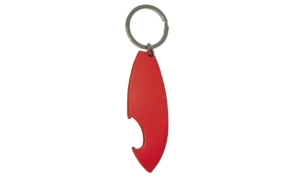 Porte-Clés Publicitaire Aluminium Planche surf Rouge