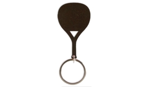 Porte-Clés Publicitaire Aluminium Pagaie Paddle raquette noir