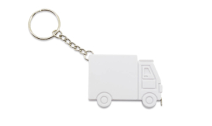 Porte-clés Publicitaire Plastique Mètre Ruban Camion