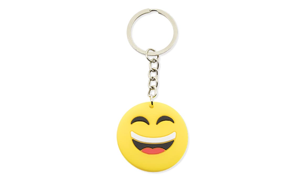 Porte-Clés Publicitaire Smiley - Rire