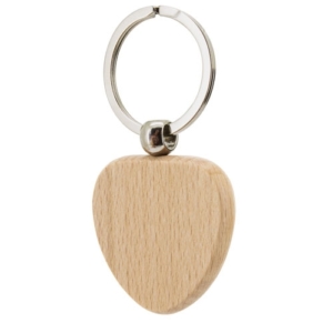 Porte-clé Bois Coeur