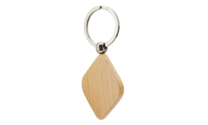 Porte-clés Bois Losange